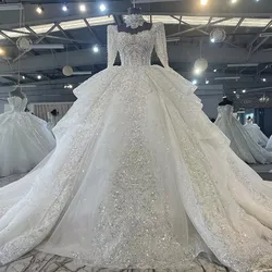 Wholesale Square Neck Ball Gown Dresses Women Lady Elegant Wedding