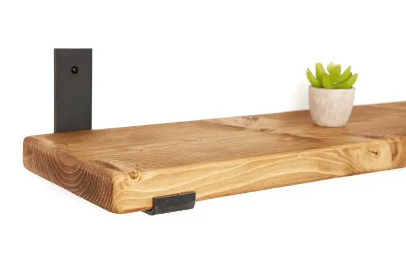 HIGH QUALITY  Shelf Brackets simple and stylish multi functional wooden wall shelf for living room and bedroom IMPERIAL CRAFT