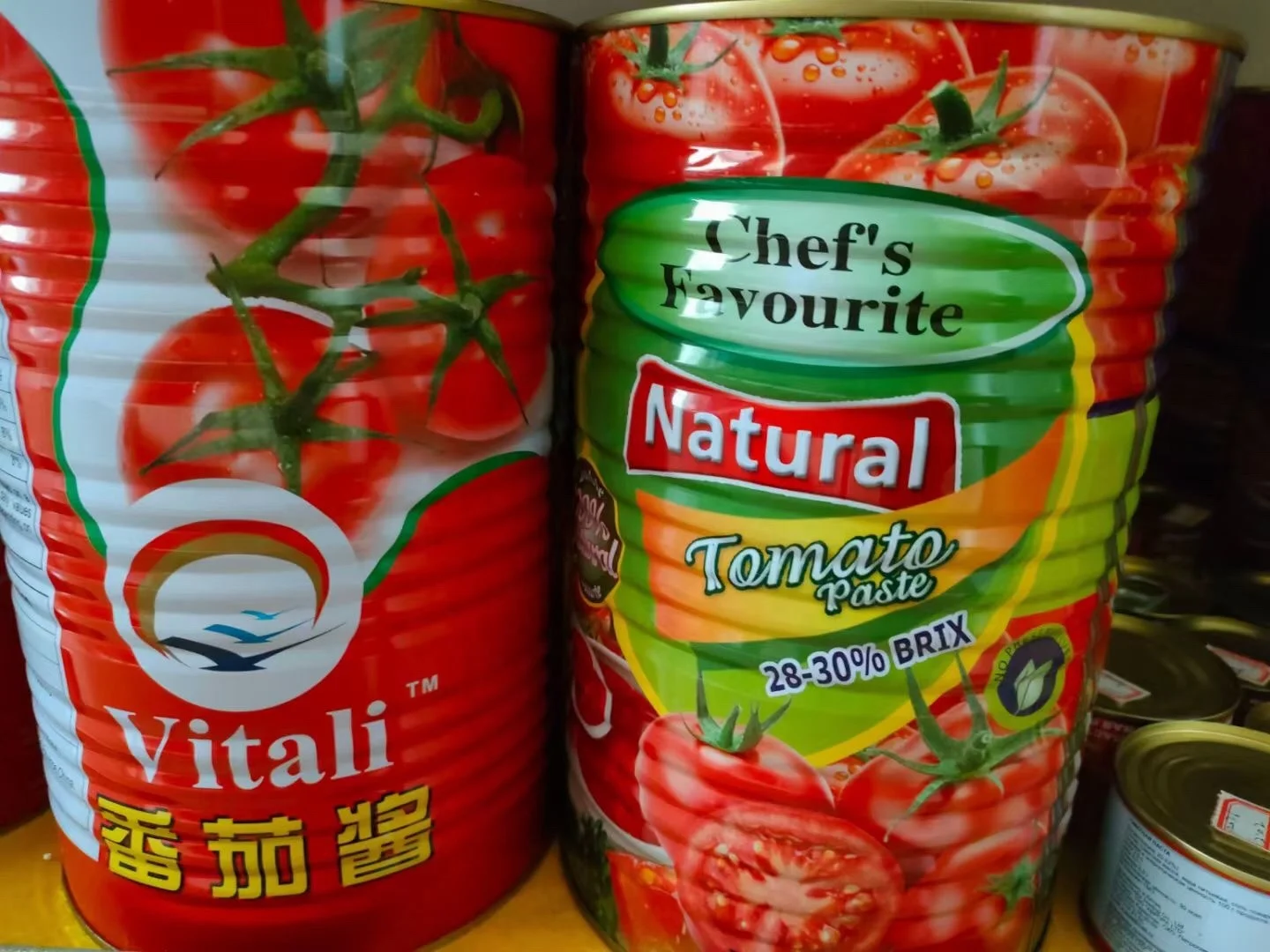 Easy open tomato puree 100% concentrations tomato paste sauces manufacturer