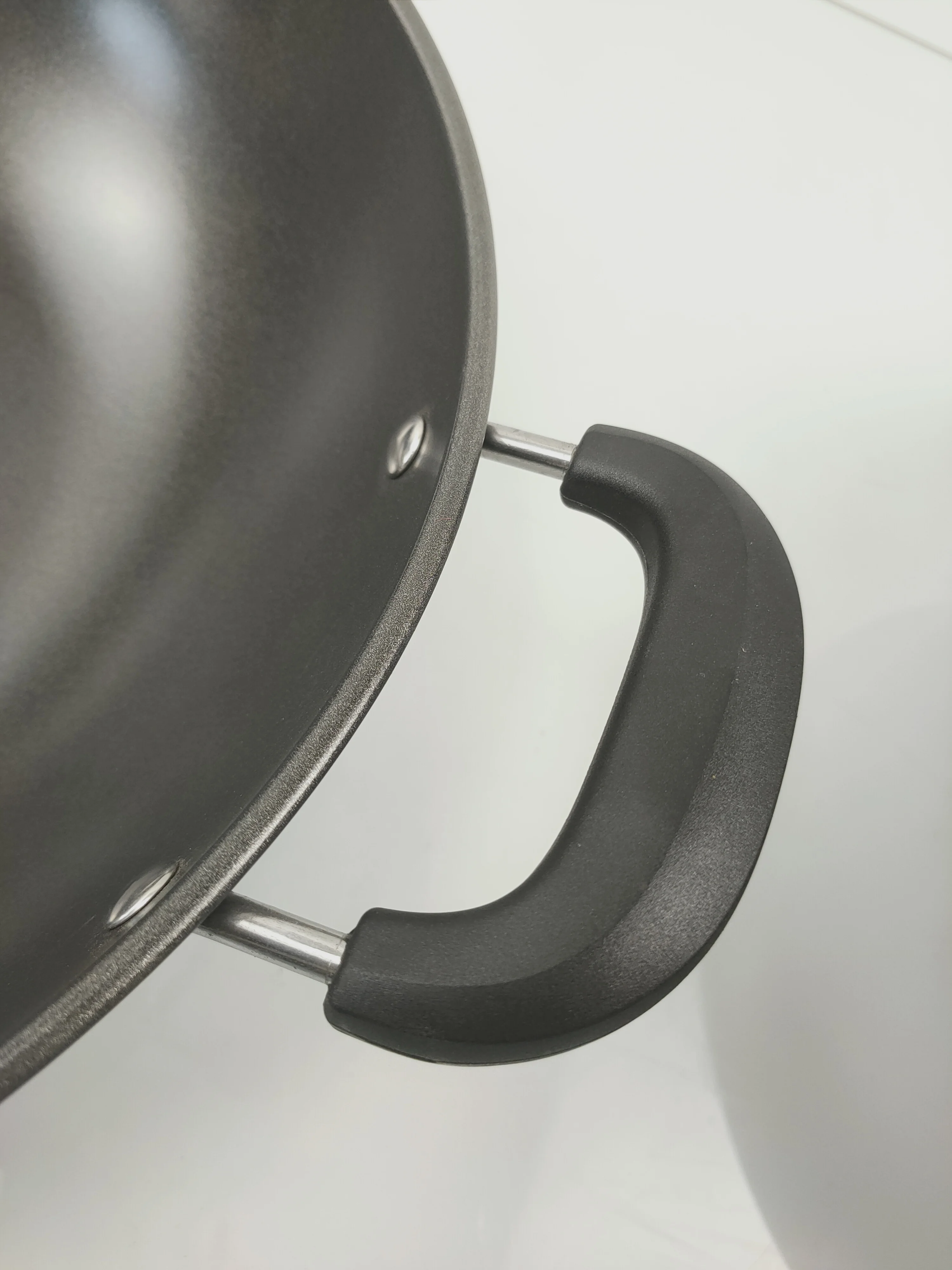 Прямая продажа с фабрики китайская сковорода для приготовления еды кухонная посуда антипригарная вок двумя ручками