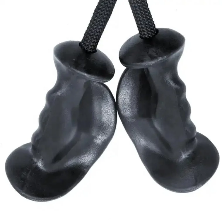 Ergonomic Triceps Rope Pull Down with Anti-Slippery TPE Grip for Activating More Muscle Fibers-Gym Machine Attachment