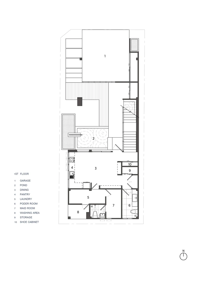 Sanhai Construction Drawings Villa Real estate architectural design house floor plans modern architecture 3d rendering interior