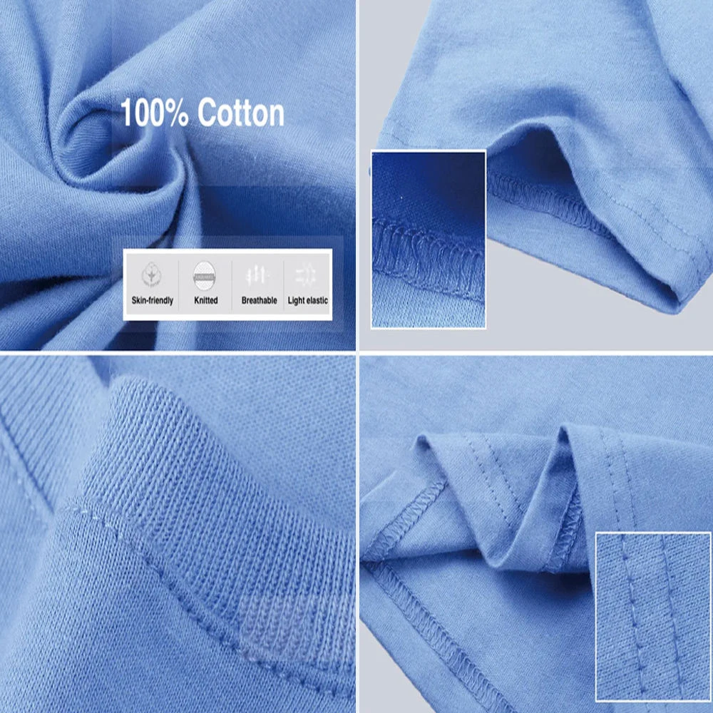 T-Shirt Custom Men High Quality Heavy 100% Bamboo Cotton Blank White Unisex Bulk Printing Plain Oversized T Shirts