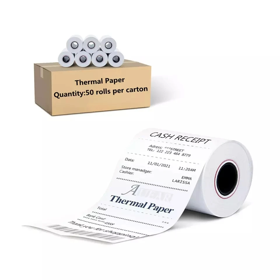 Paper Rolls Printer Dedicated Thermal Paper Receipt Paper
