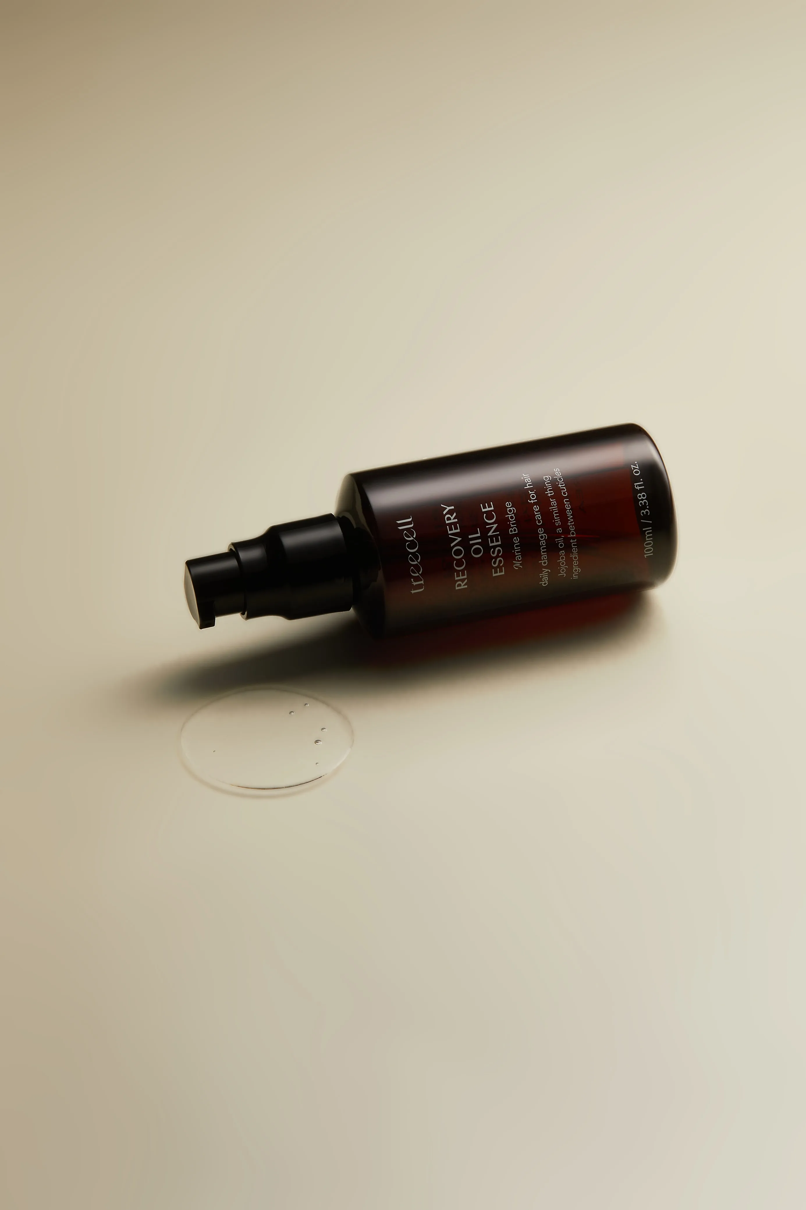 recovery hair oil essence by treecell the goodness of essence for strengthening the hair barrier oil for  hair treatment