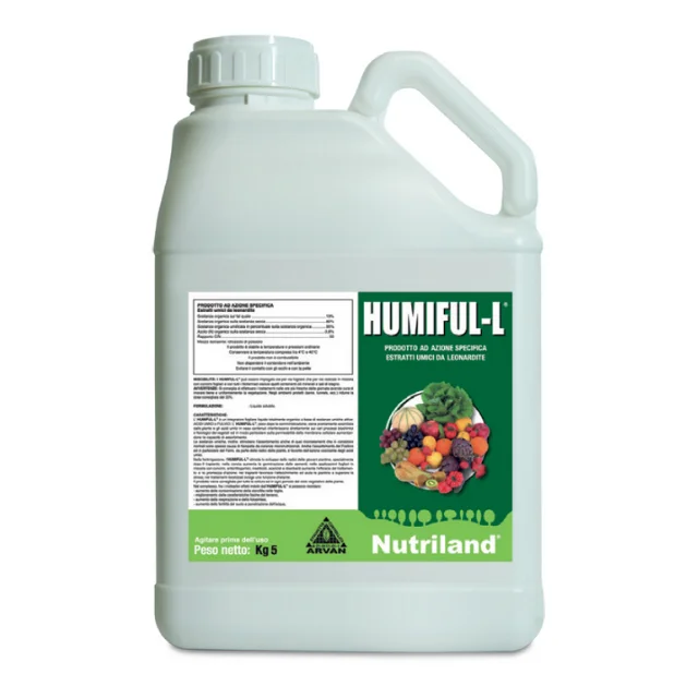 Best Quality Made in Italy Liquid Fertilizer Humic Organic Foliar Nutrient Humiful L For Agriculture