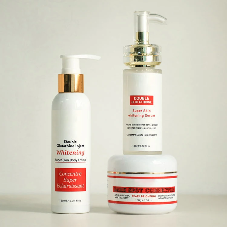 Fast Bleaching Gluta Sets Whitening dark spot correcting  natural super skin body cream face care skin care set