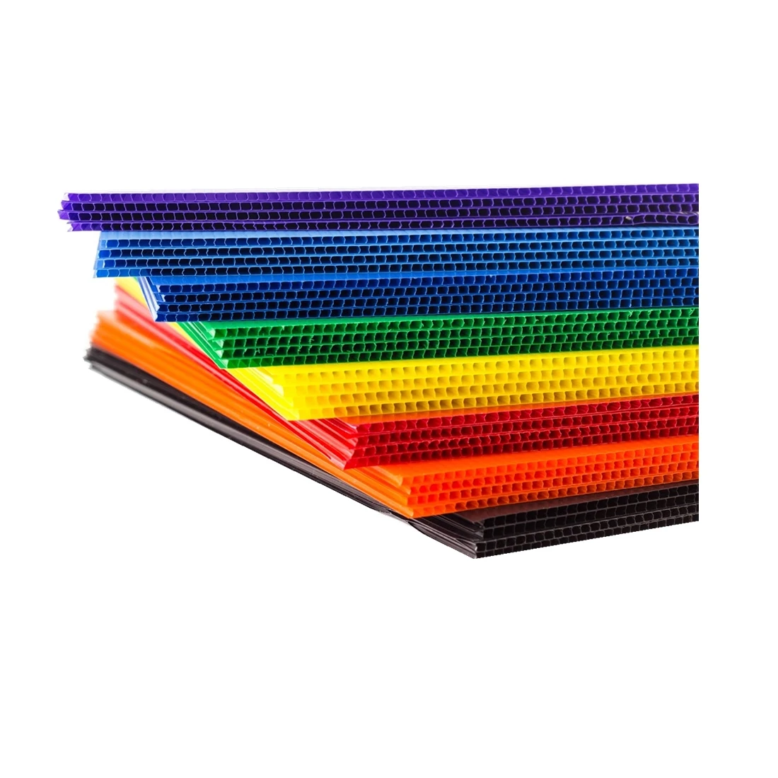 Factory High Quality Plastic Pp Cellular Sheet Polypropylene Rolls printed Pp Corrugated Sheet Rolls