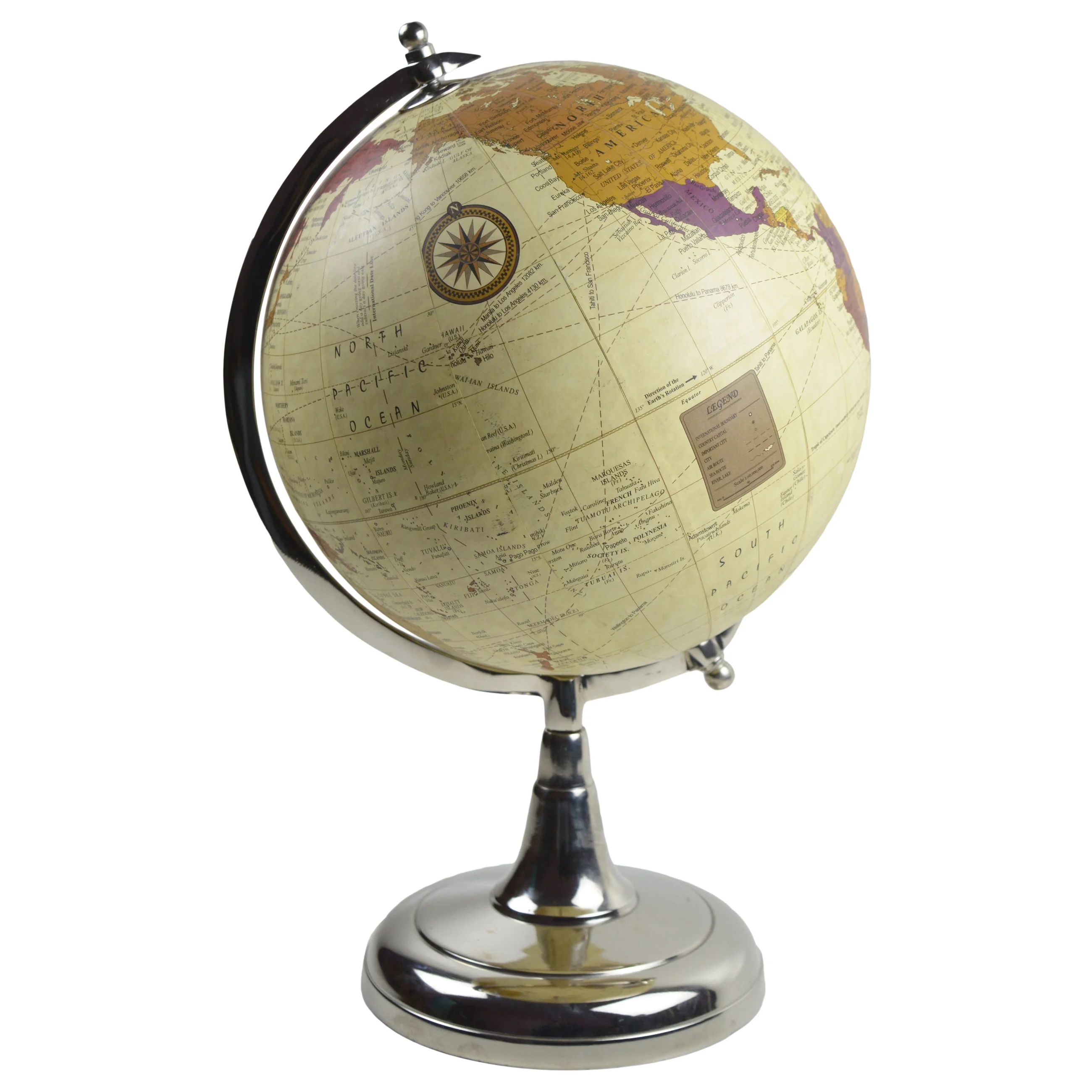 Top Most Selling Out Standing Design Factory Wooden Stand Desk Globe Design Tableware Globe For Decoative Our Desk And table