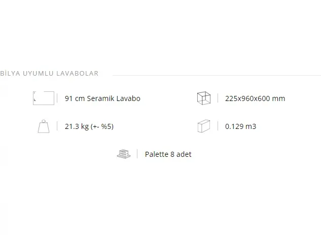 FURNITURE COMPATIBLE RECTANGULAR CERAMIC WASHBASIN TOP COUNTER BATHROOM SINK from TURKISH Manufacturer Producer