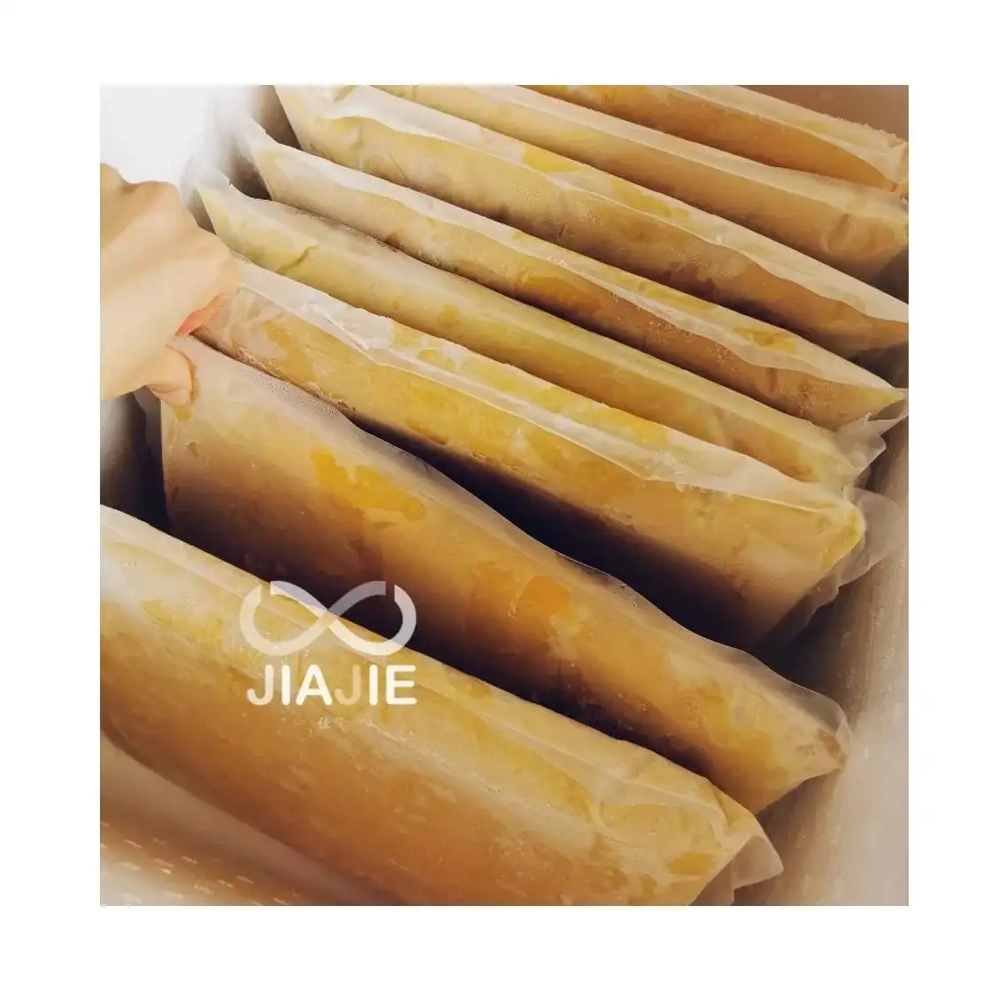 Good Pricing High Quality Free Additives 100% Natural Durian Paste 24 Months Shelf Life With Unique Vacuum Pack Packaging Design