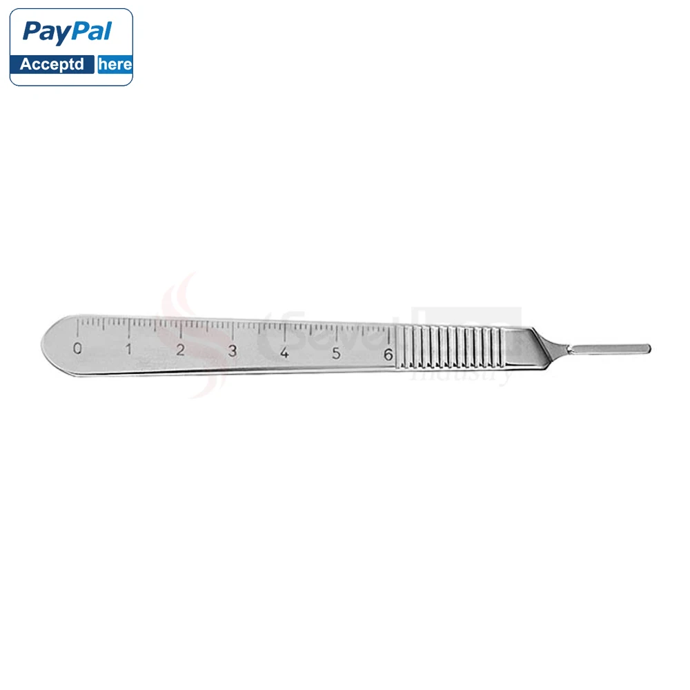 German Surgical Scalpel Handle # 8 Premium Quality Rust Free Stainless Steel Scalpel Knife Handle Lightweight and Durable