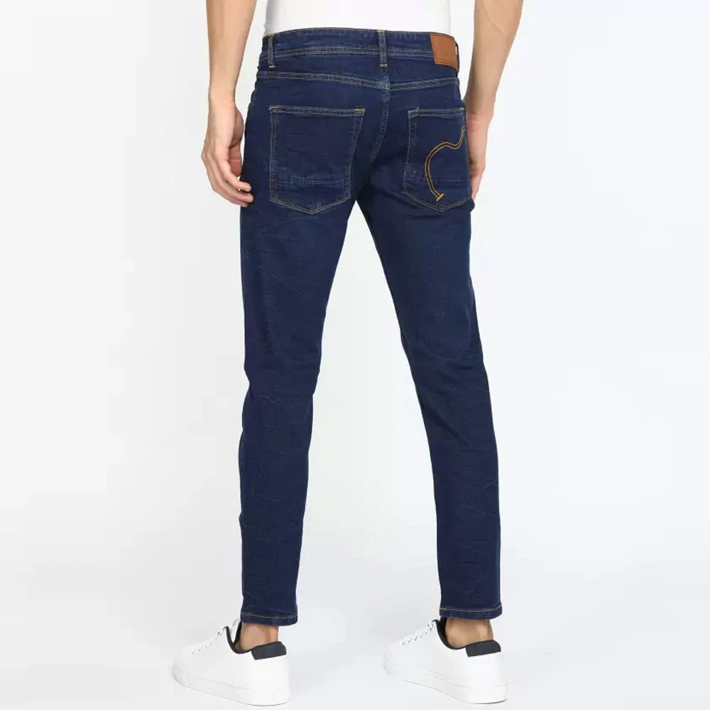 Premium Quality 2024 Casual Slim Fit Boyfriend Denim Sky Blue Acid Wash Distressed Mid Waterproof Men Jeans Pant OEM