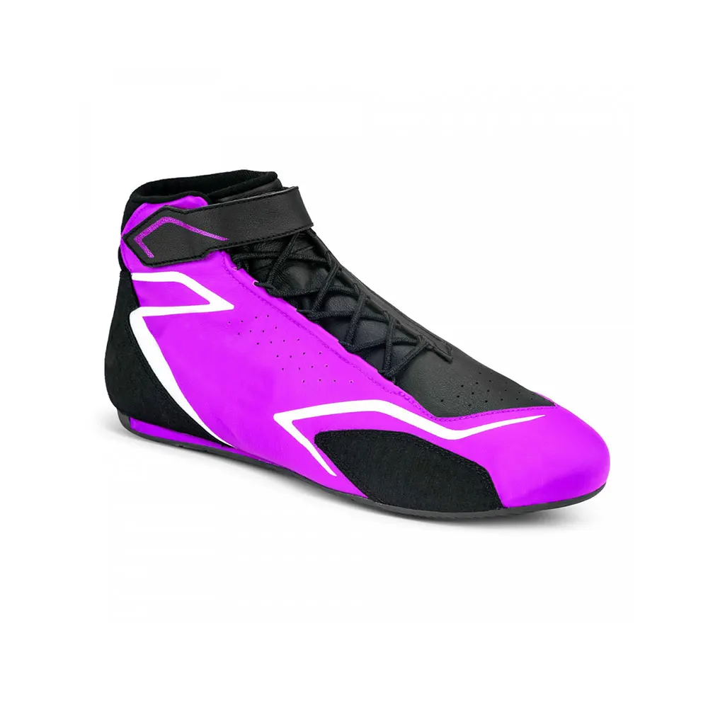 car racing shoe Karting shoes go kart race boots digitally printed boots