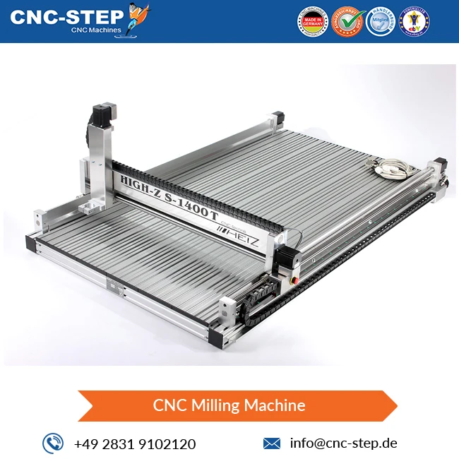 Leading Manufacturer of Excellent Performance Light & Medium Duty Machining Capacity High-Z S-1400/T CNC Milling Machine