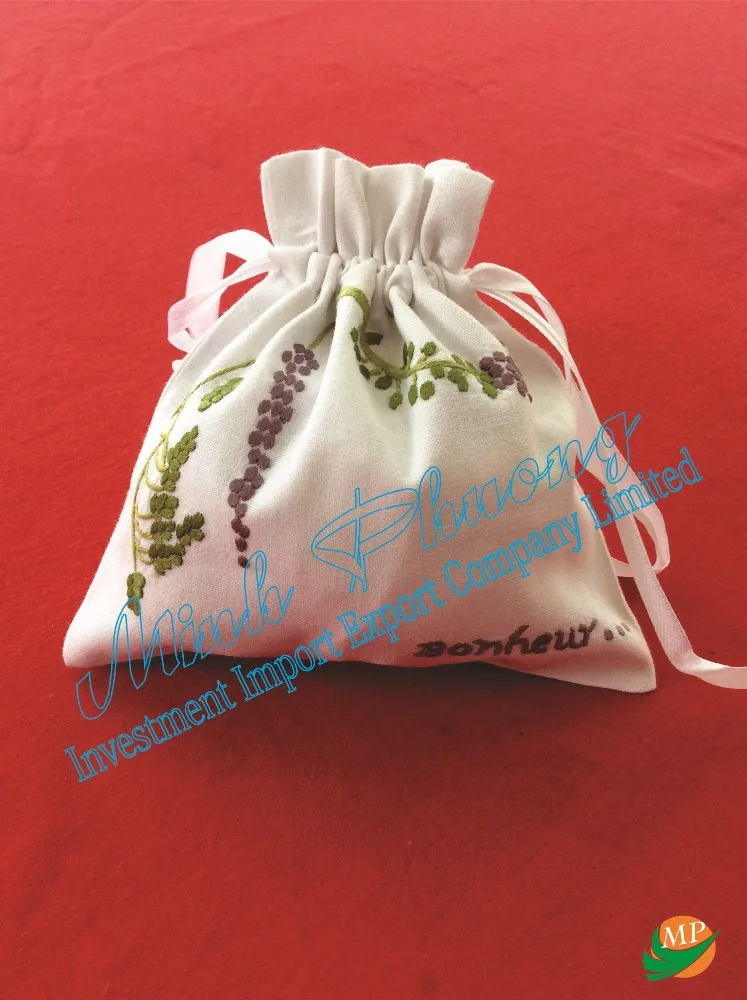 Wholesale Quality The Vietnam Good Quality Lavender Sachet Embroidery Crafts from Vietnam Best Supplier