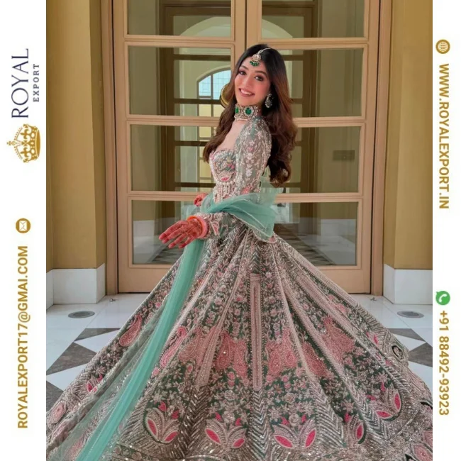 Most Beautiful Most Trending Premium Kasturi Silk And Heavy Embroidery Lehenga Collection With Hand Pearl Work Blouse