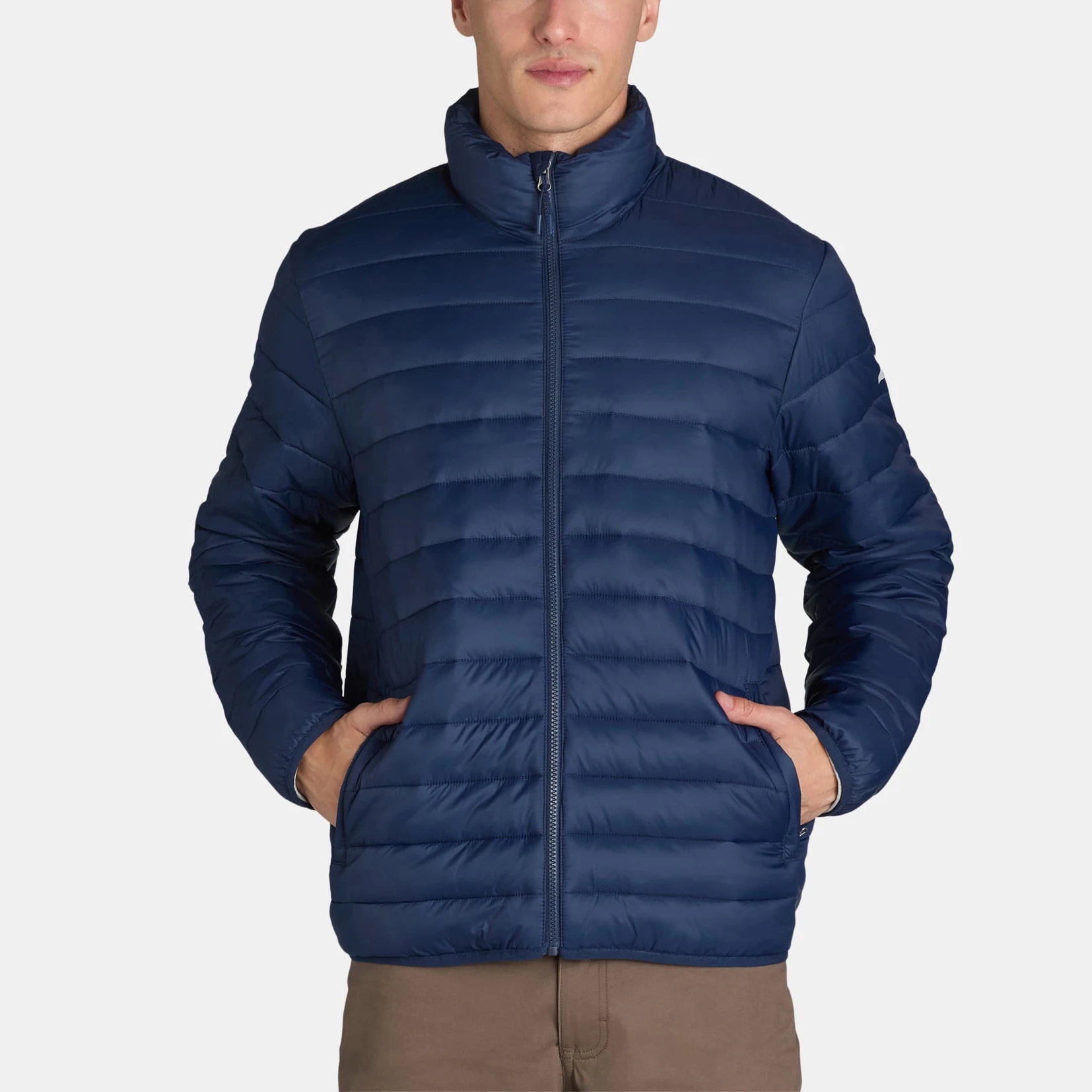 Высококачественное 2024 зимнее пальто с пузырьками, мужская одежда на заказ, легкая пуховая куртка для мужчин