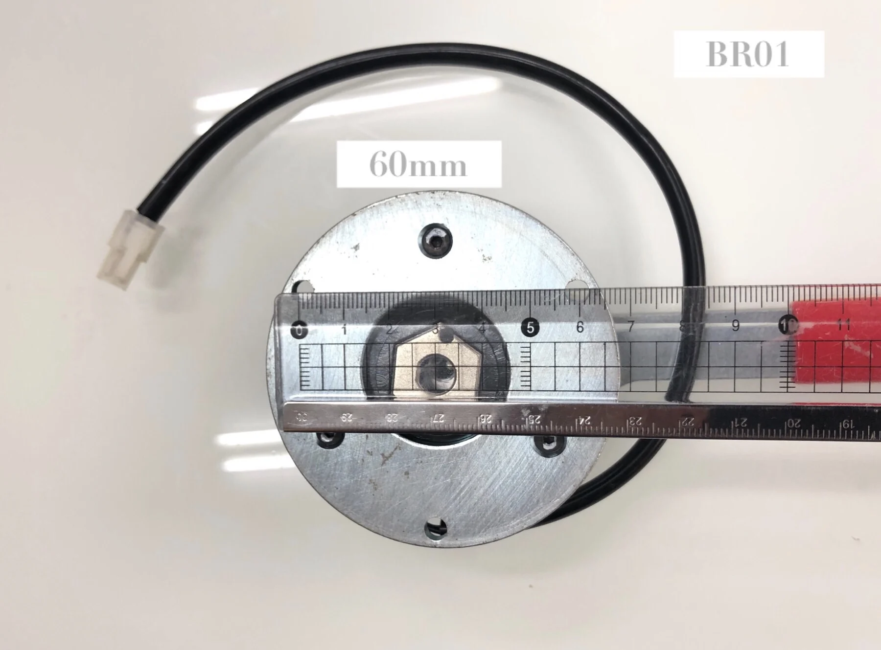 BR01 electric brake with lever DC24V 12W 4Nm ALY0S4AB for mobility scooter parts Electromagnetic brake replace 2DX0X014000T