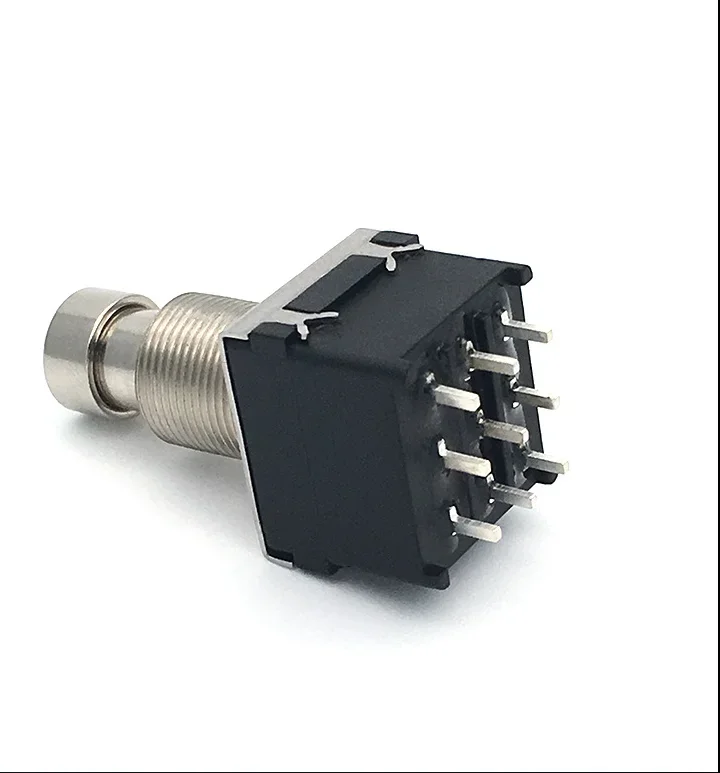 SPST Momentary Soft Touch Foot Switch Normally Closed 9 PIN Stomp Box Push Button Foot Switch for Guitar Effect Pedal