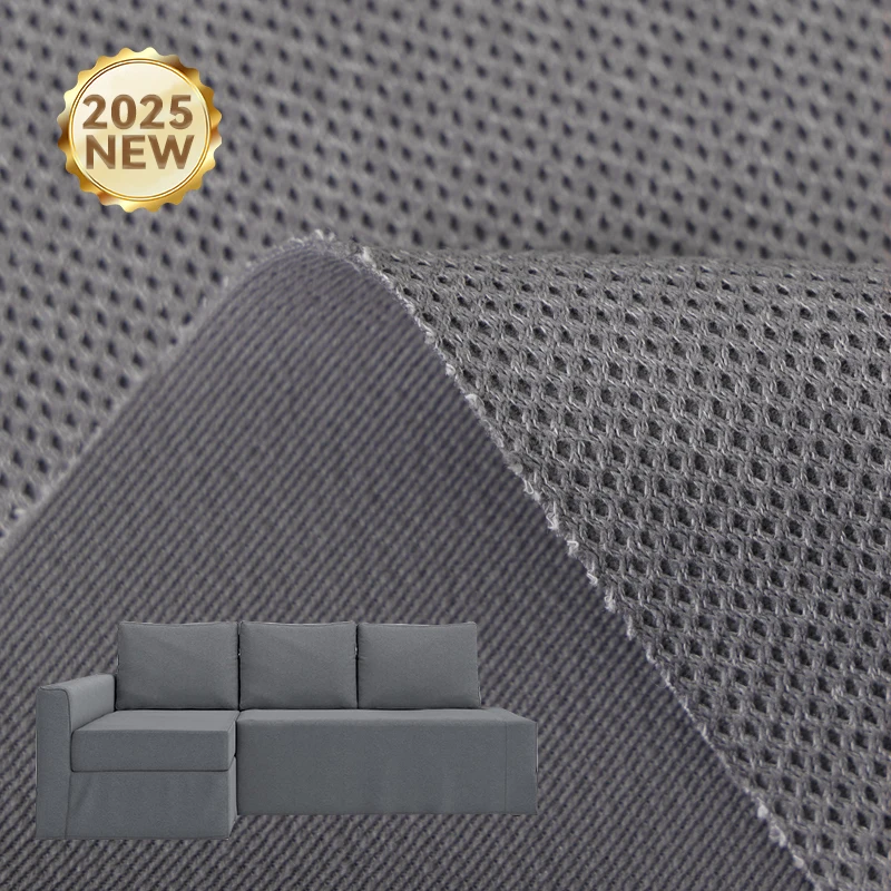 Custom Warp Knit Sofa Fabric 1.5% Wool 2% Linen 11.5% Tencel 12.5% Viscose 72.5% Polyester Wool/Polyester Linen Sofa Fabric