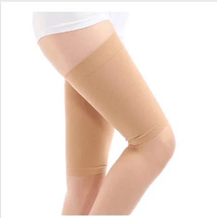 High Elastic Burn Fat Body Shaper Fitness Thigh Massage Compression Leg Slimming Socks Wrap