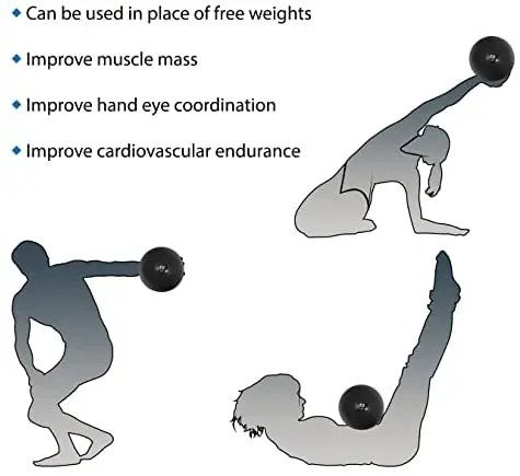 Wholesale High Quality Custom Logo Gym Power Training Leather MEDICINE BALL