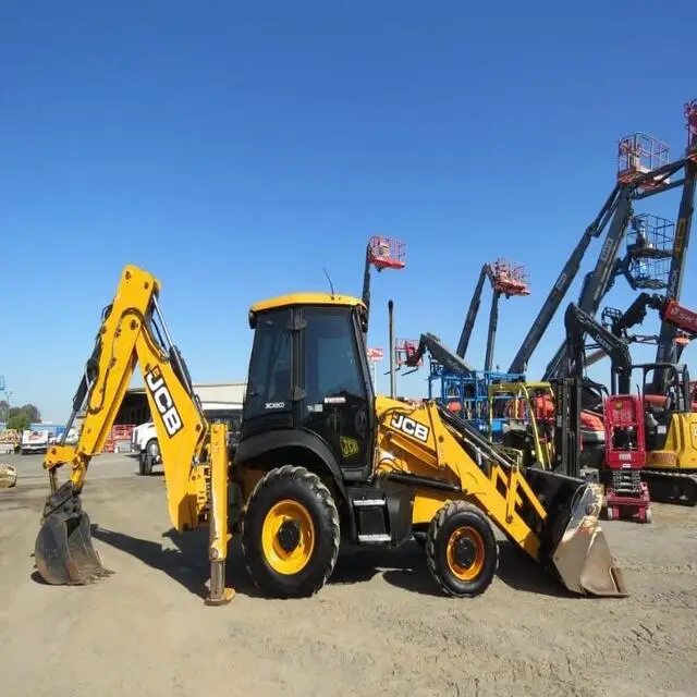 Экскаватор-погрузчик JCB 4CX в хорошем состоянии 3CX CAT 420F/CAT 416F опции доступны 1 год гарантии Yunnei бренд двигателя