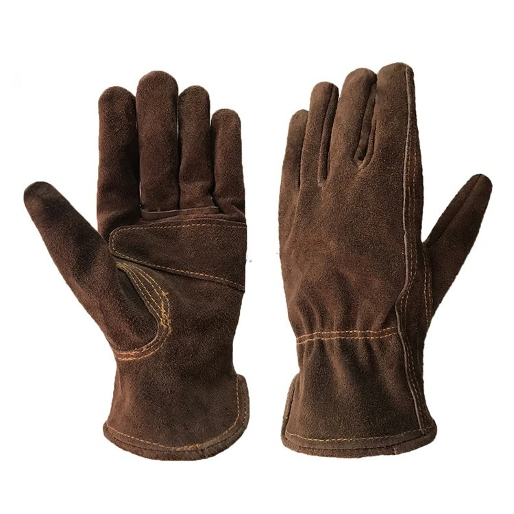 High Quality Unisex Pu Non-slip Sports Driving Motorcycle industrial safety Leather Safety Gloves