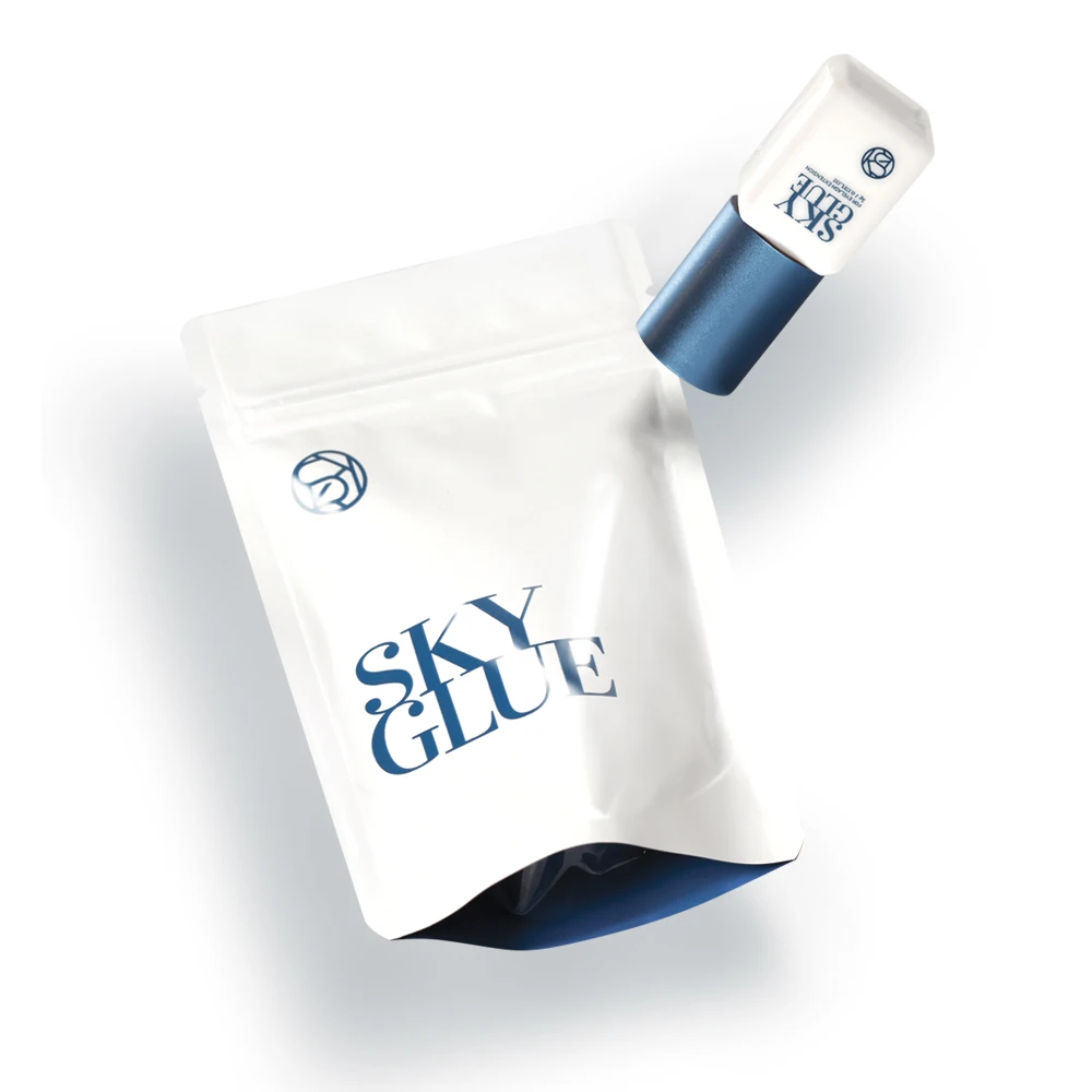 NEW Sky Glue Fastest Drying Eyelash Extension Glue Dark Black for False Eyelash Strongest Lash Supplier False Eyelash Adhesive.