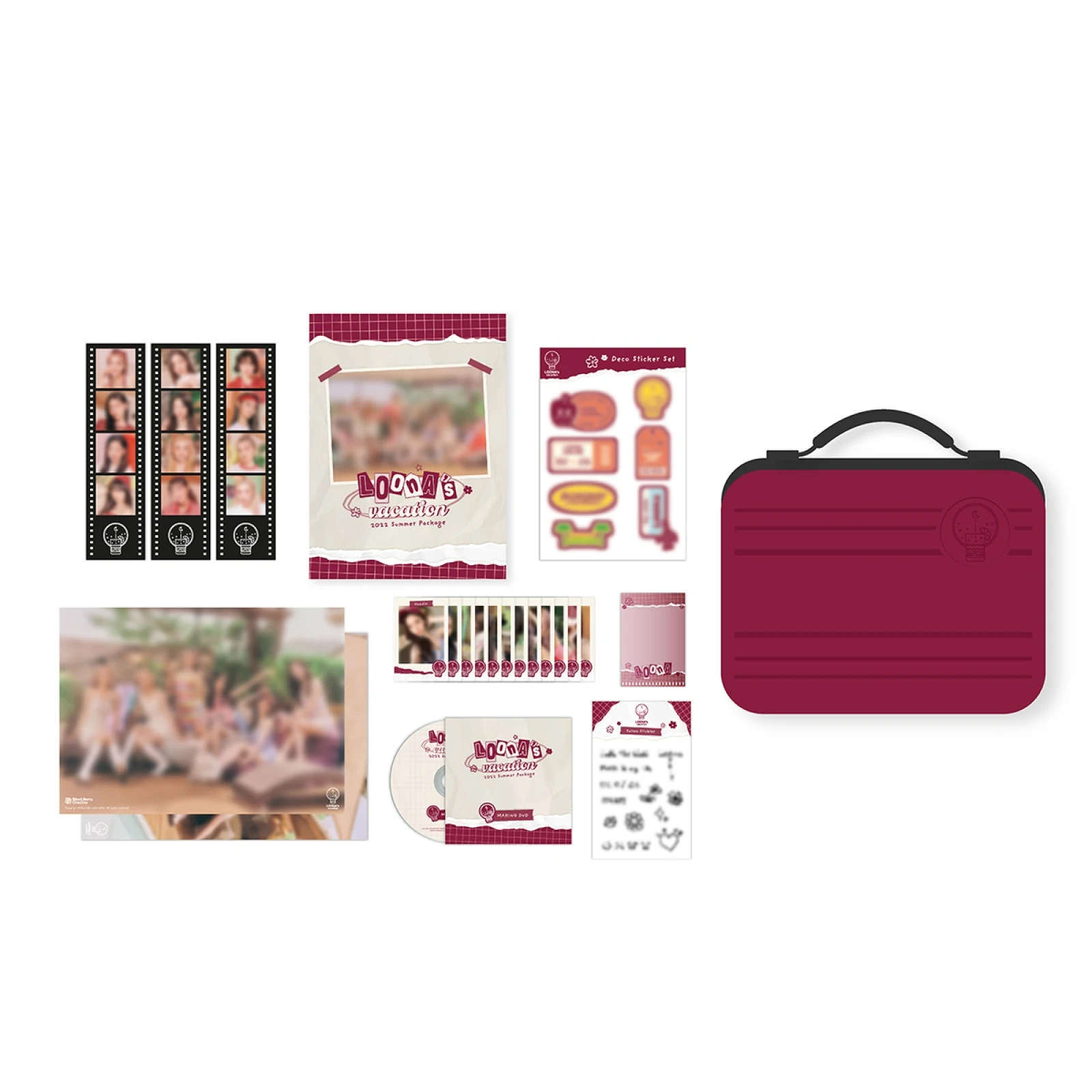 [Official KPOP Album] Korean IDOL Girl Group LOONA 2022 LOONA SUMMER PACKAGE Pre Order