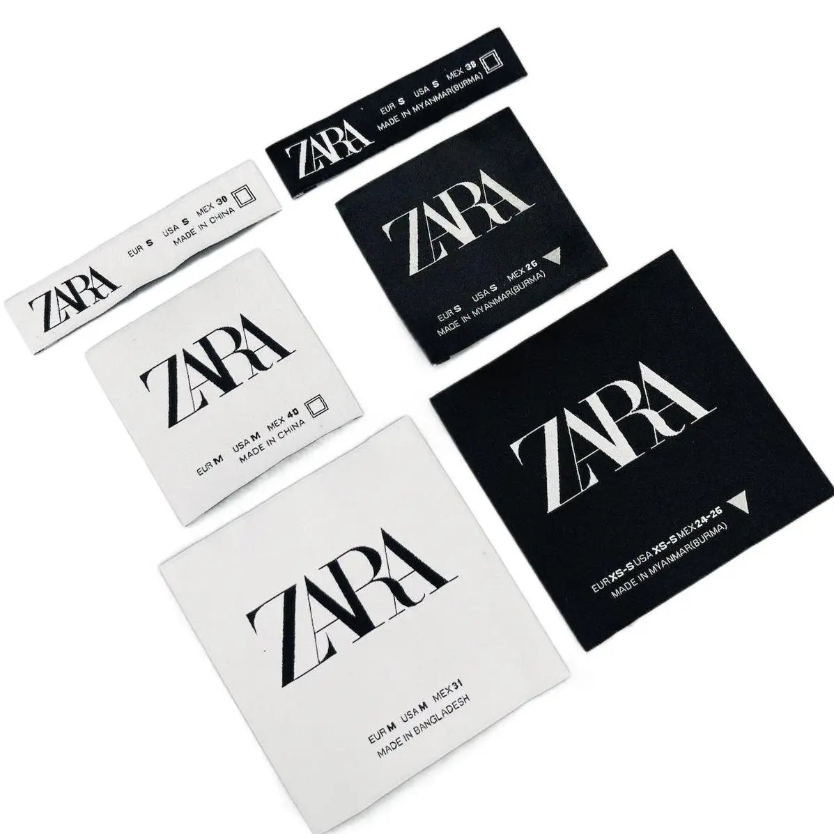 Top Quality Custom Labels For Clothing Brand Logo Woven Custom Label For Brand Logo Woven Labels For Clothing Brand Clothes