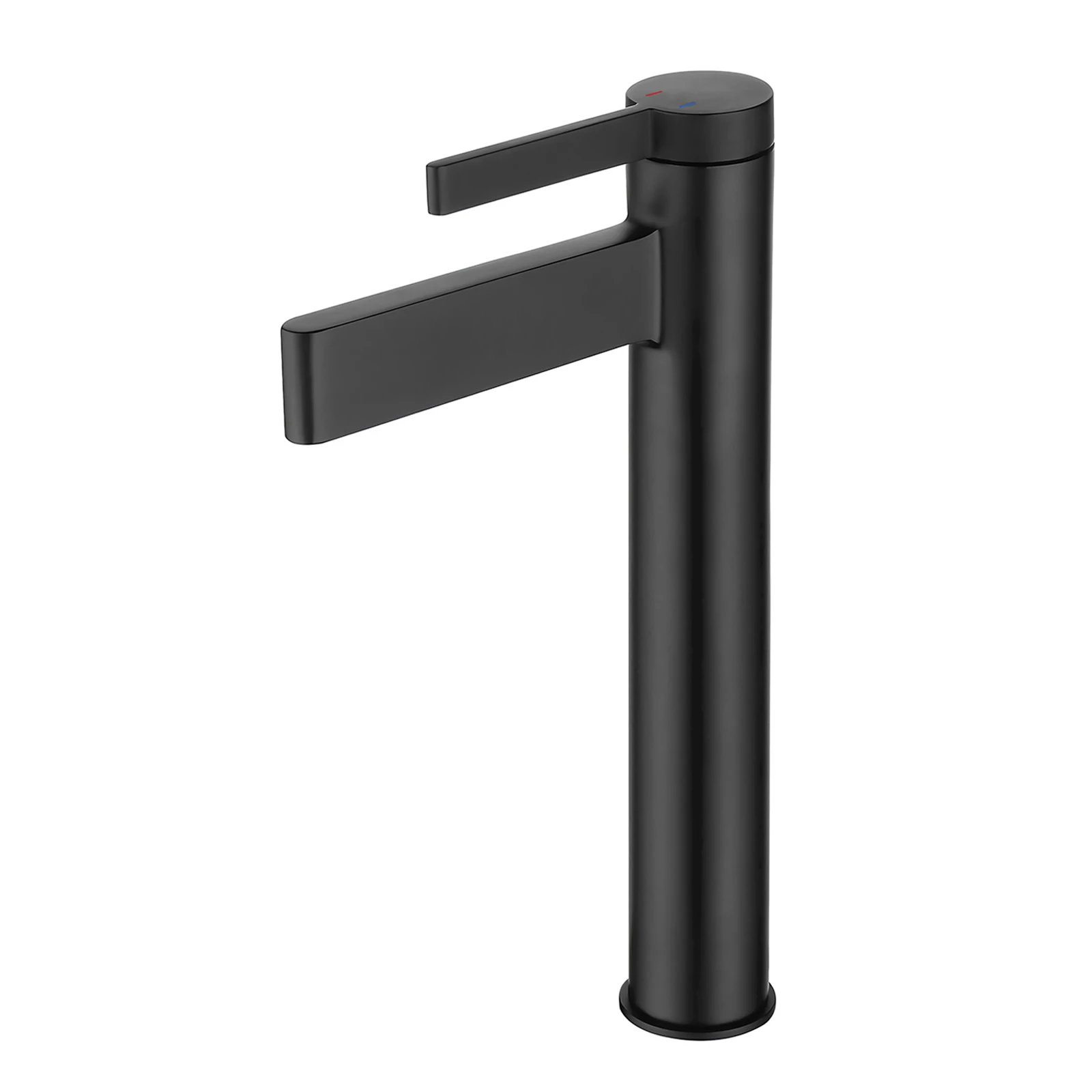 Mounted Contemporary Waterfall Basin Mixer Faucet - Brass Bathroom Sink Tap for Modern Style