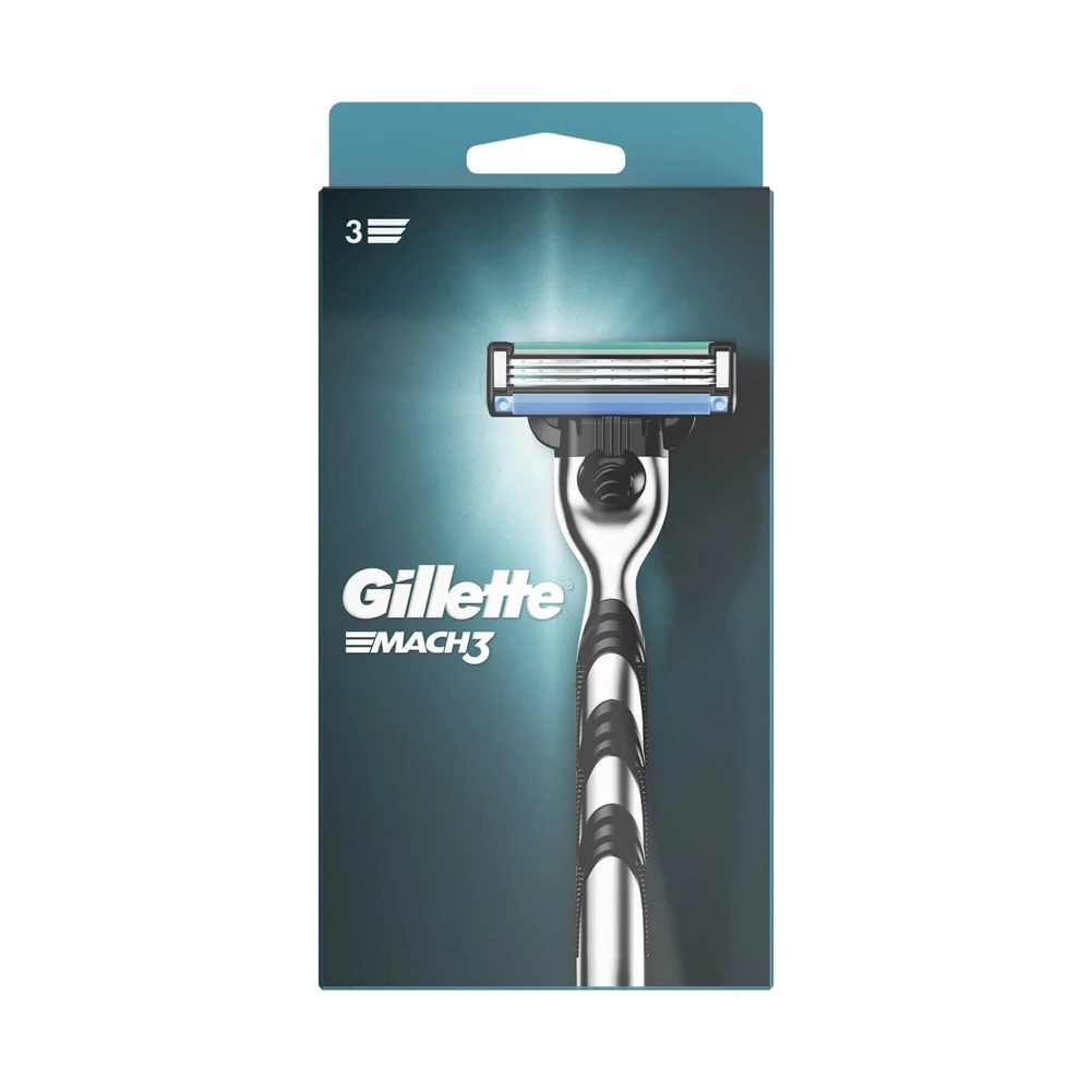Wholesale Gillette Mach3 Sensitive Razor for Face Body Bikini Underarm Wholesale in Vietnam 1pc/pack 6packs/box 5boxes/case