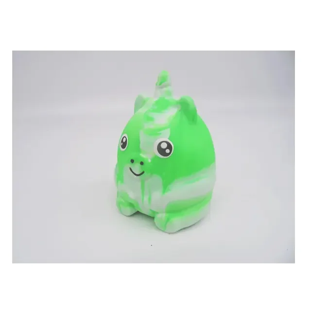 Unique 2 Tone Squeeze Unicorn Toy With Flour for Fun and Relaxation