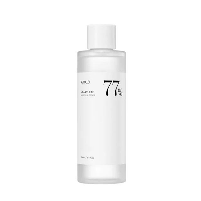 Anua Heartleaf 77% Soothing Toner 250ml Skin Trouble Care Calming Skin Cruelty Free Vegan Korean Skincare