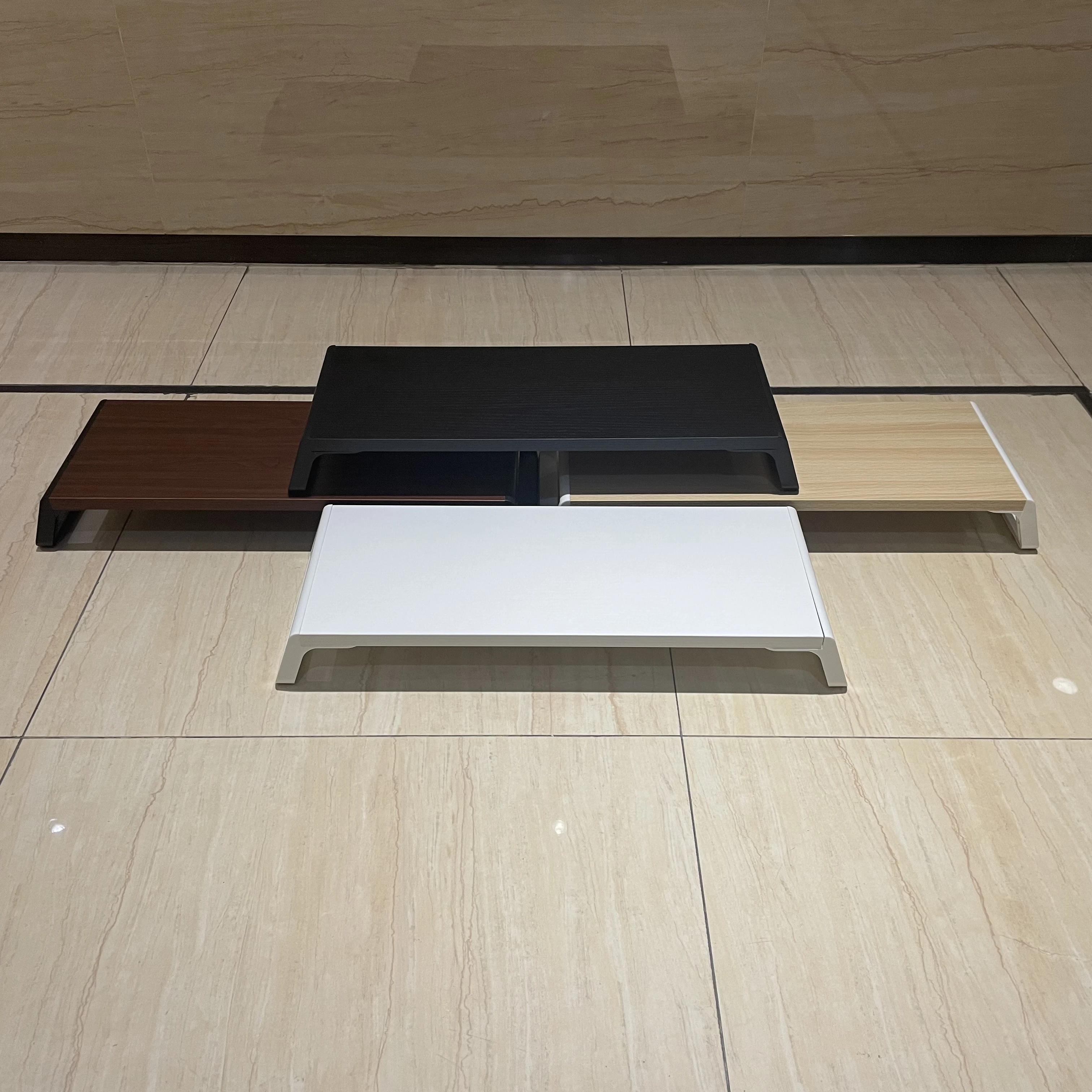 NEW Hot Sale Display Wooden Monitor Riser TV Computer Gaming Monitor Stand