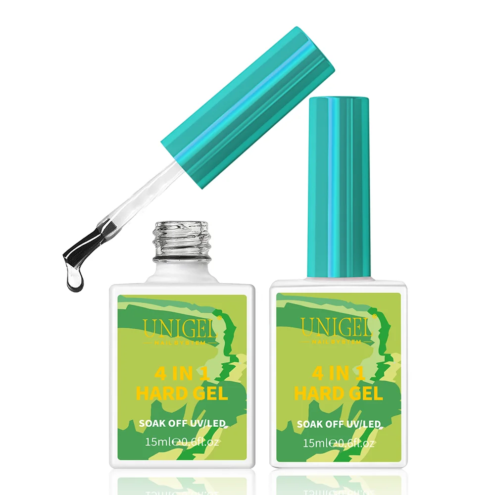 Wholesales customized your logo 4in1 Structure Hard gel Build IBD LED/UV Gels Build Gel