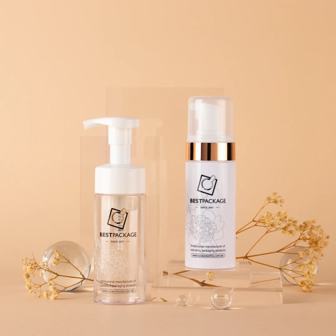 150ml face washing plastic foam pump bottle