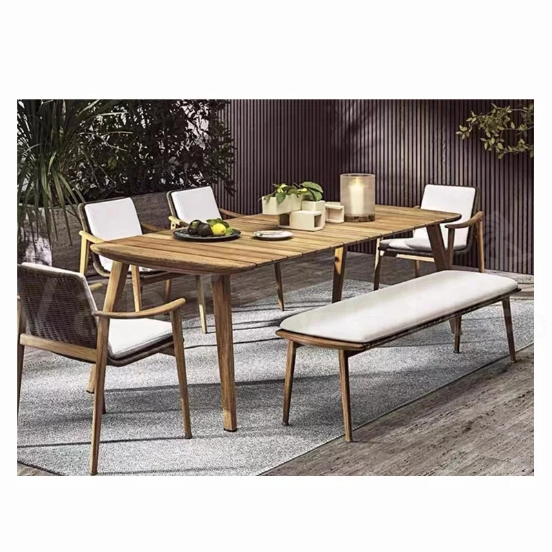 Teak 6 Seater Garden Table And Chairs 6 Teak Dining Sets For On Sale