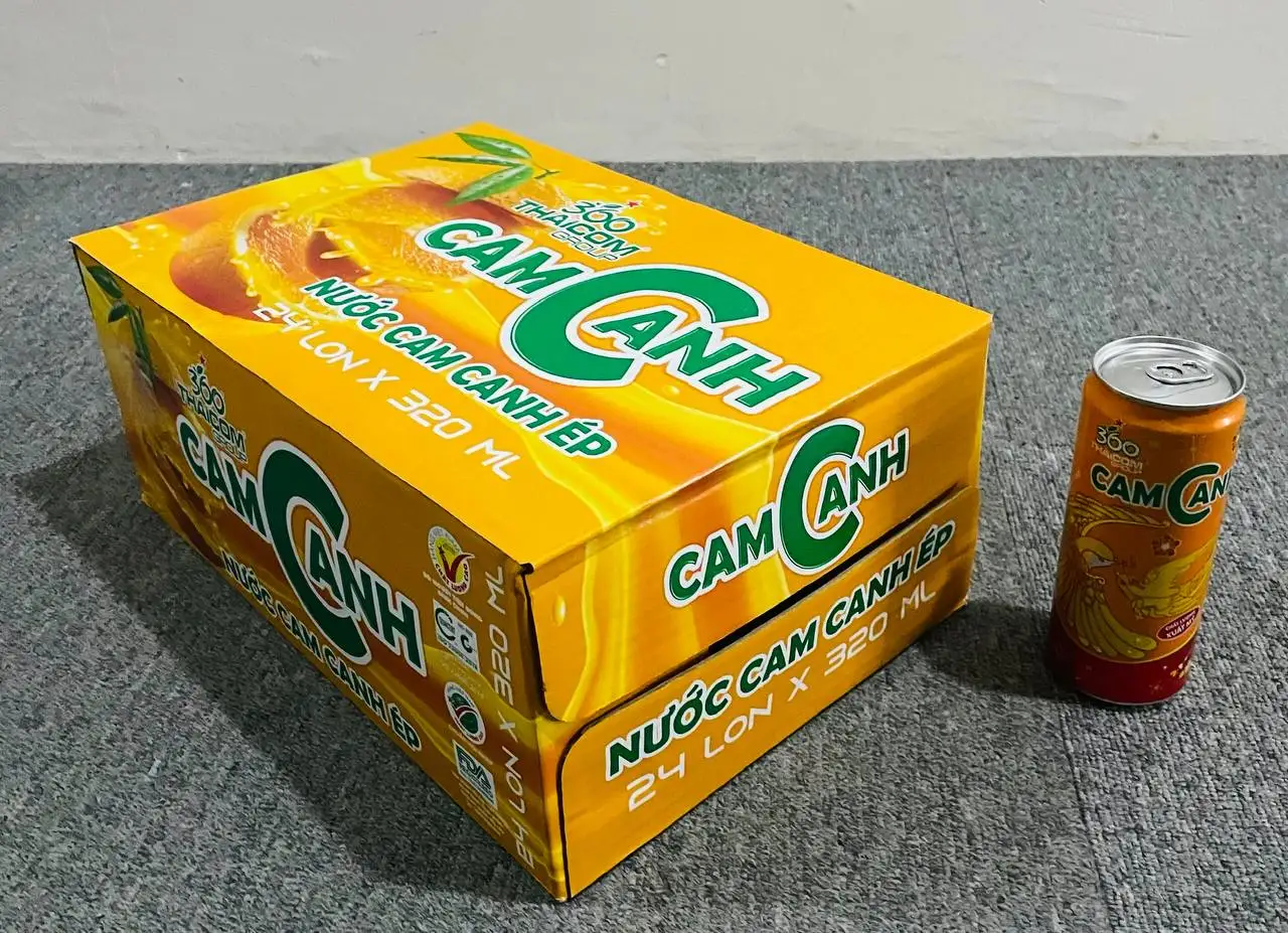 Made in Vietnam Products Pet Bottle 320ML High Quality Real Orange Fruit Juice