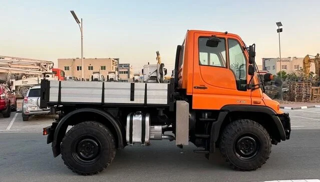 Used Mercedes-Benz Unimog U530 - Low Mileage Ex Demonstrator Used Dump Truck 420hp  UNIMOG  guindaste PK 12502utput Transmission