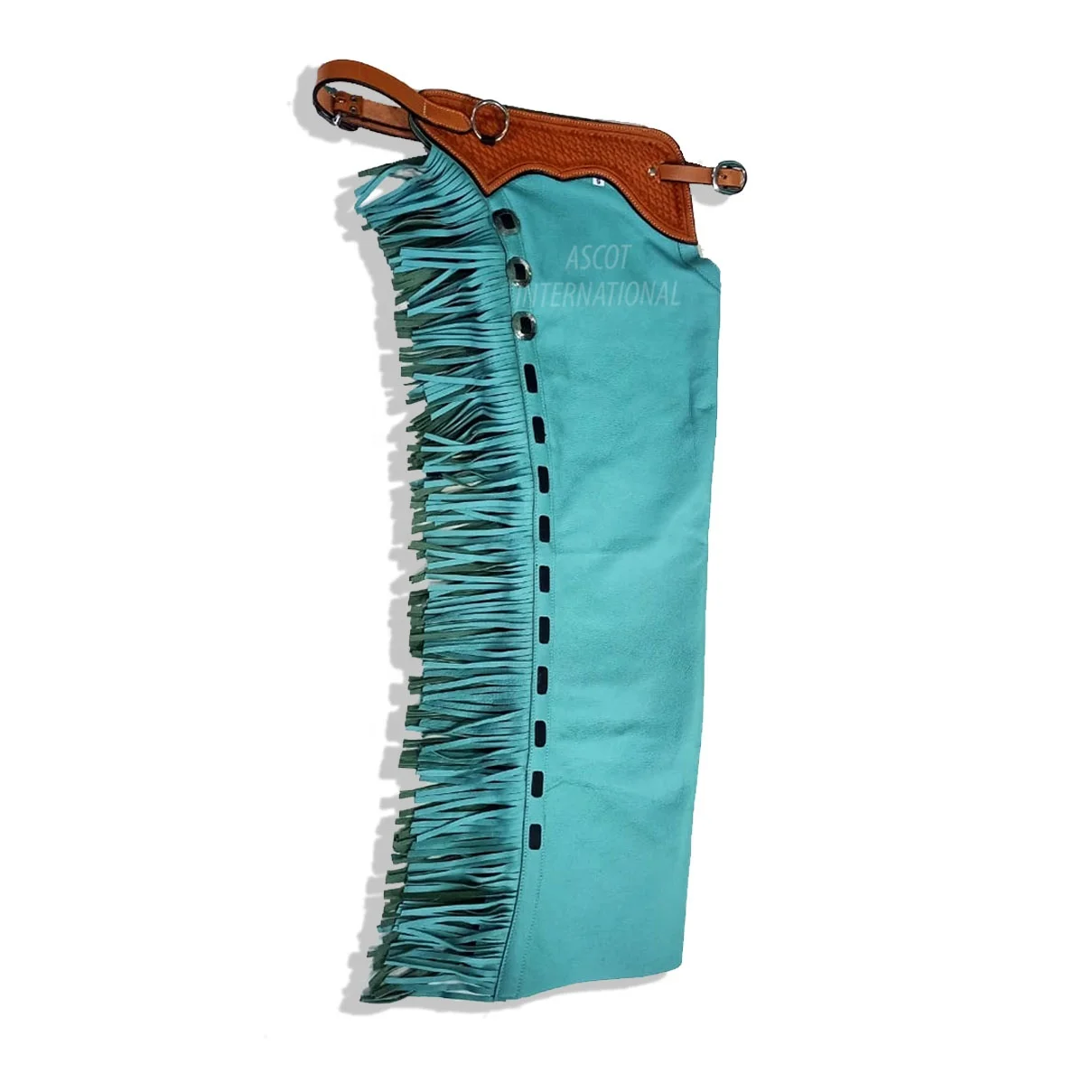 Horse riding full chaps long suede Leather custom color western cowboy style leather tooling equestrian equipment accessories