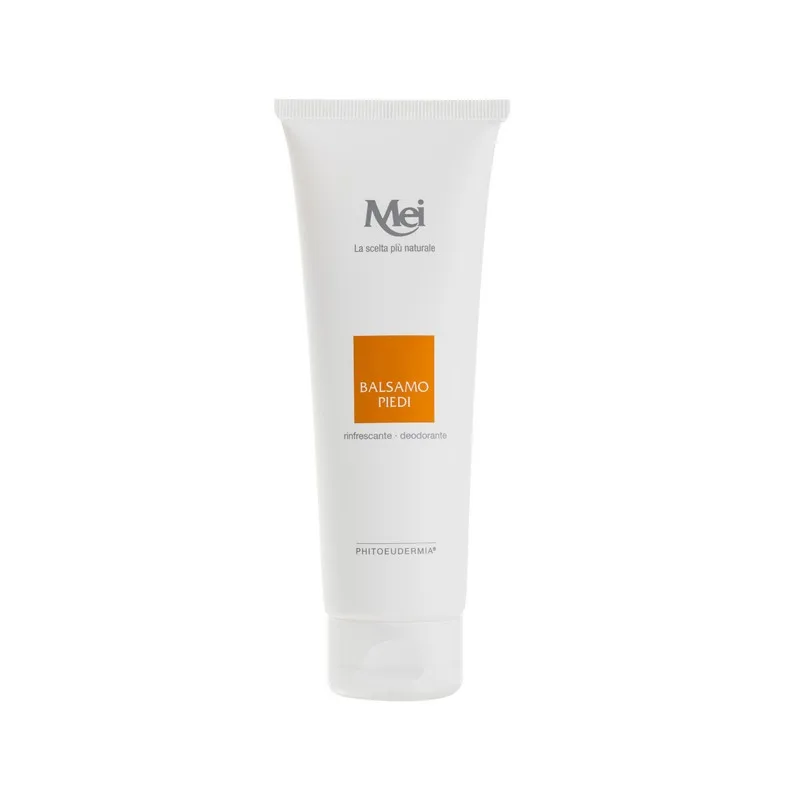 Made in Italy natural foot balsam against dryness and cuts on heels for prevention of fungus and mycosis