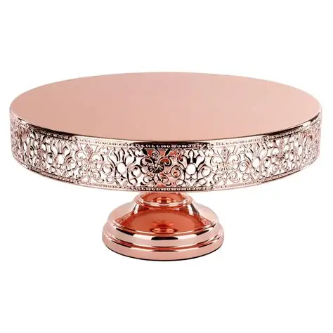 Gold  Cake Stands  Cake Pedestal Stand Display Table Tiered Cupcake Holder Candy Fruit Dessert Plate Decorating for Wedding