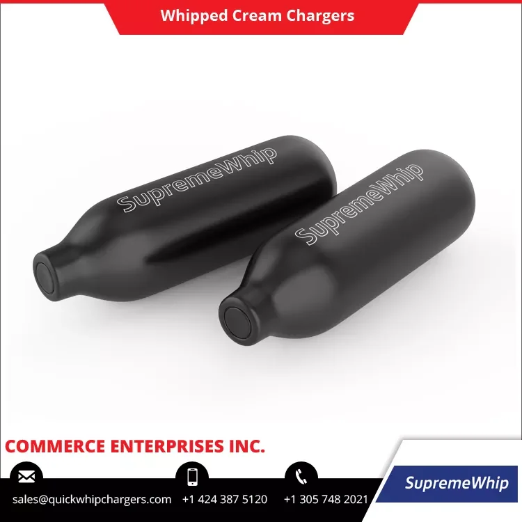 Globally Selling Finest Quality Banana Flavor SupremeWhip 8.2g 100 Pack Whipped Cream Chargers for Sale