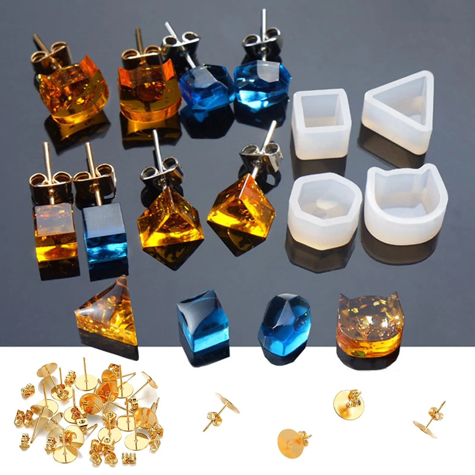 New design epoxy resin earring antique Fashion Jewelry Earrings for wholesale price epoxy resin earring genuine resin ear rings