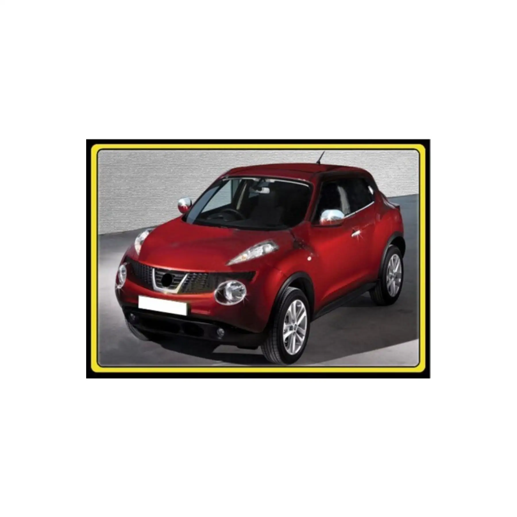 Nissan Juke 2010 выше хромированная зеркальная крышка Anadolu Oto