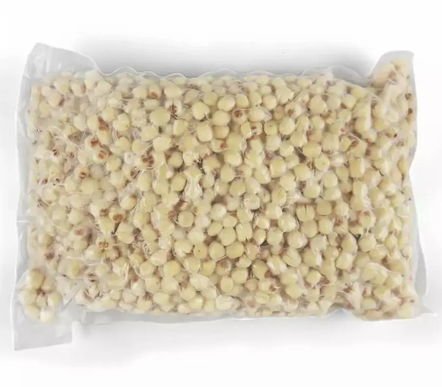 Ivory Color Peeled Style Weight Bag Customized Low MOQ Support Shelf Storage Price lotus Frozen Lotus Seeds