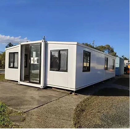 High Quality 40 Ft Flat Pack Shipping Living Container Two Bedroom Prefab Smart 2 Floor Container House luxury prefabricated